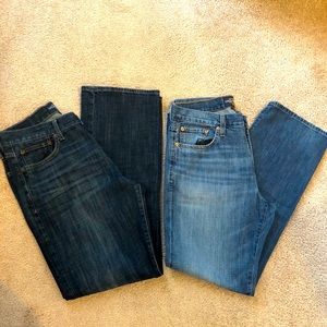 2 Pairs of Men’s Lucky Jeans